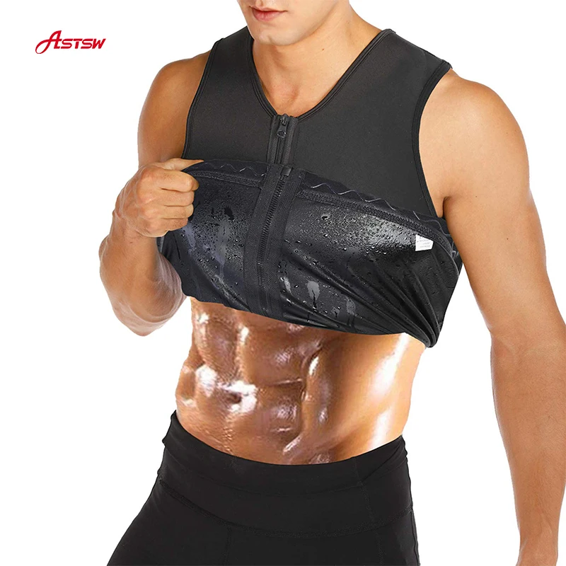 zipper sauna vest