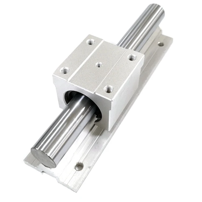 SBR20 CNC Round Linear Guideway with 2 Set SBR20-1200mm Linear Guide Rail