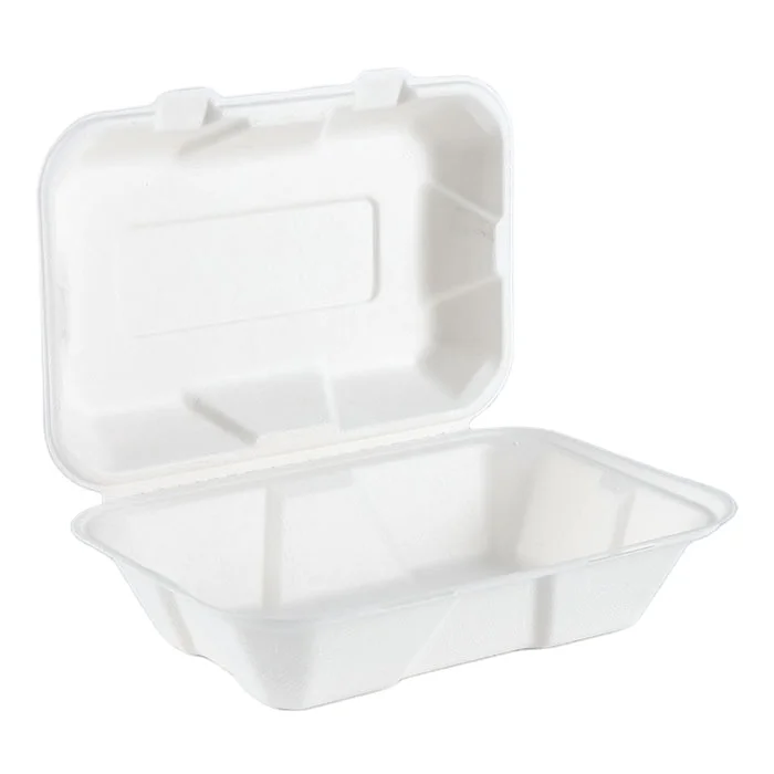 Sugarcane Bagasse Pulp 100% Biodegradable Disposable Take Away Food ...