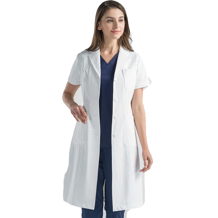 Wholesale Doctor Coat Uniforms for Female Hospital Cotton