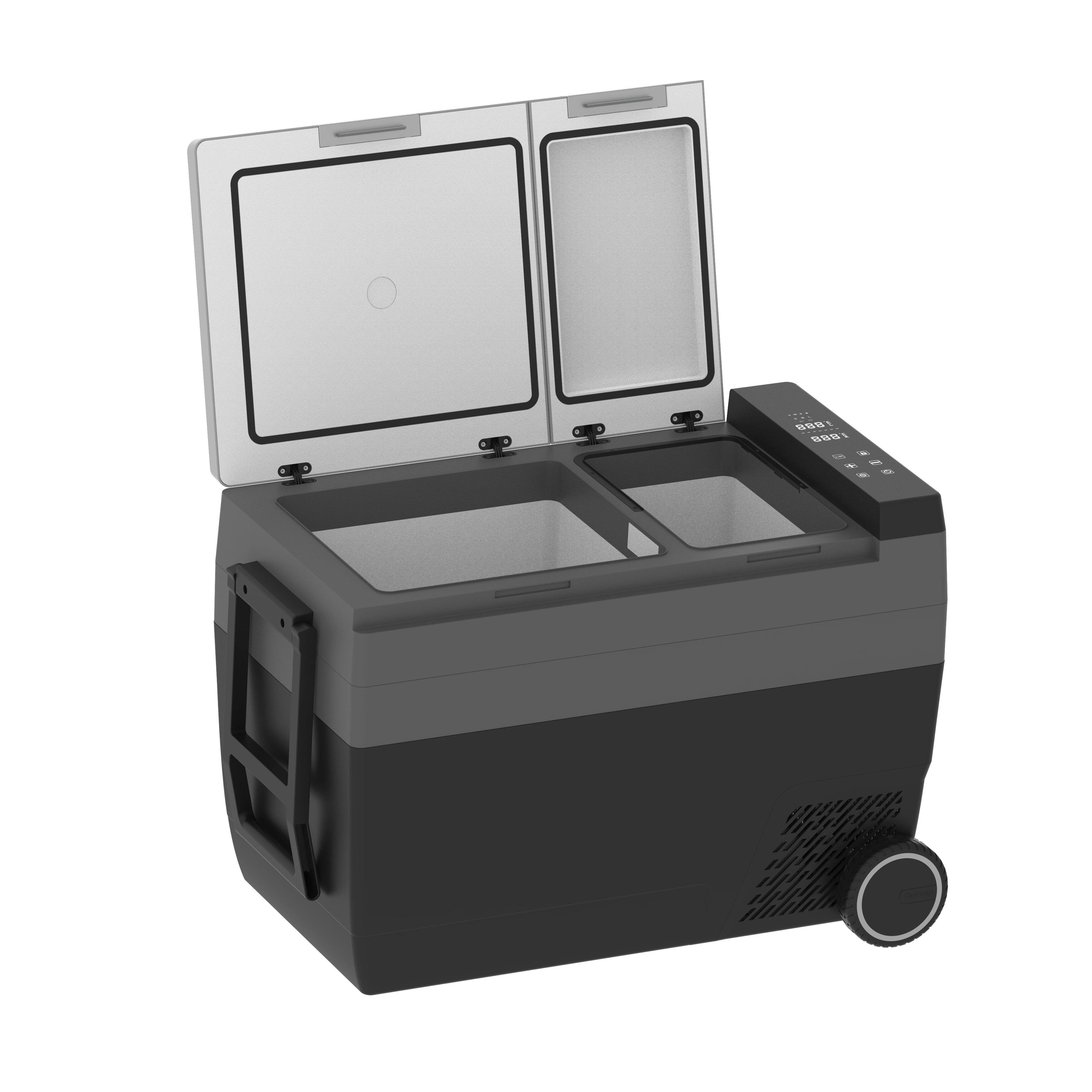 JP With Pull Handle Single Cooling 12V 24V Vehicle Refrigerator  Mobile Portable Electric Car Fridge Freezer
