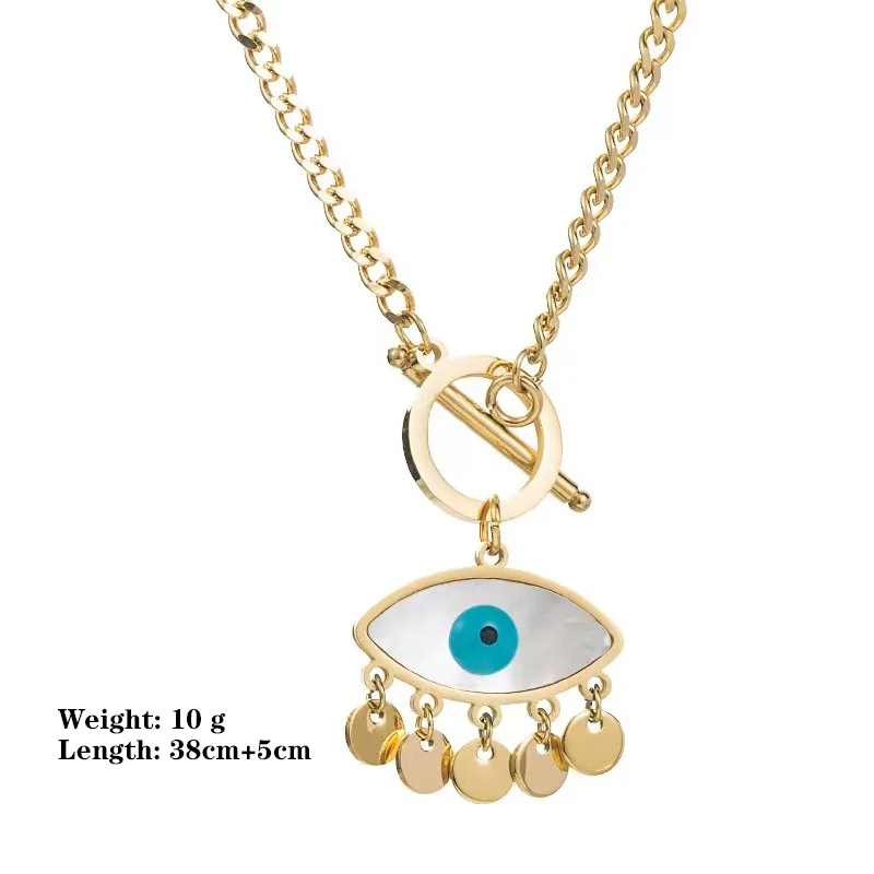 High Quality Gold Plated Stainless Steel Ot Clasp Tassel Spiritual