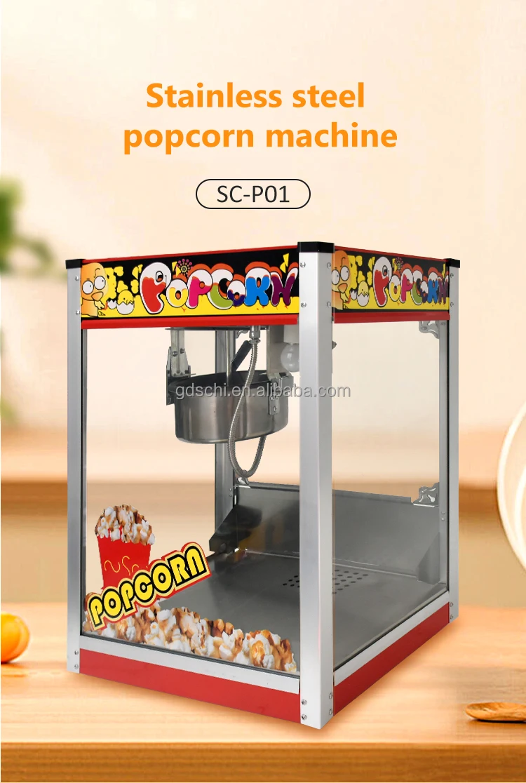 Heavy duty popcorn machine cinema popcorn making machine for sale