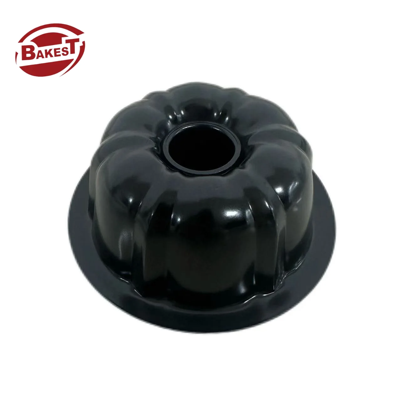 Black 3D Small Pumpkin Shape Steel and Non-Stick Baking Tray Easy Reusable Cake Tools for Baking Jelly Doughnut Mousse