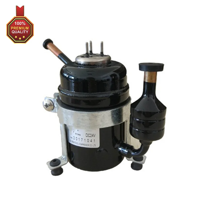 小型マイクロ冷凍冷蔵庫コンプレッサー12V 24V 48V Dc R134Aミニ