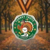 10k turkey trot fun run medals