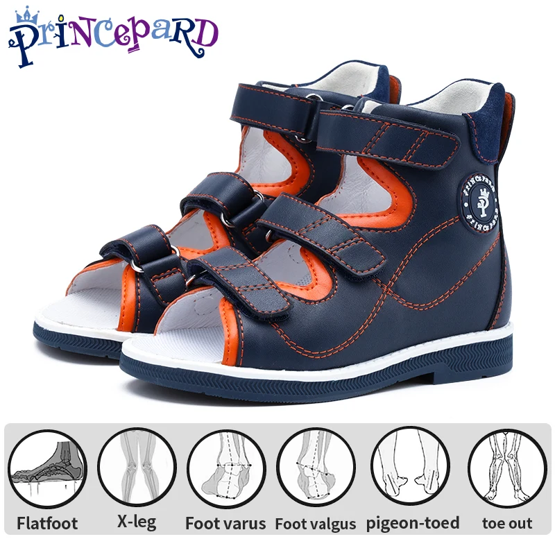 Sandali Ortopedici Bambini - Con Supporto Arco Plantare E Caviglia Alta, Suola Antiscivolo - Foto 5