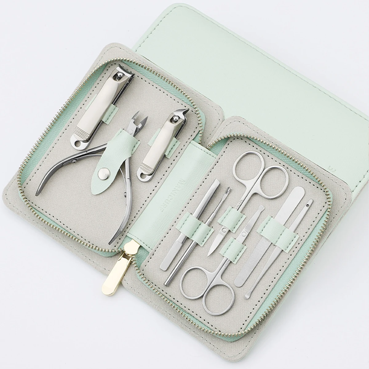Factory Direct Manicure Set 9 Pcs Professional Pedicure Tools Nail Clipper Set