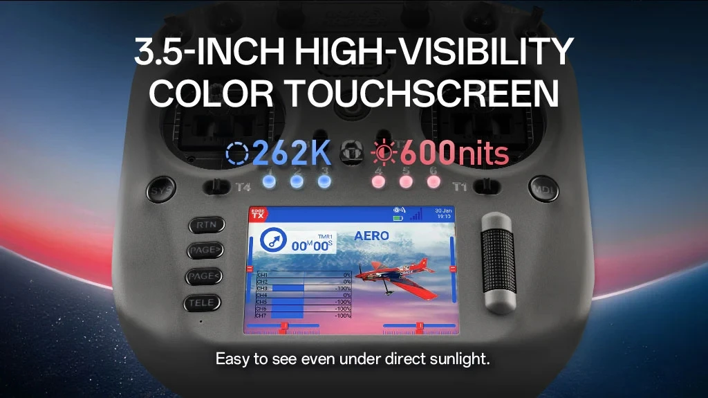 Radiomaster TX15 Radio Controller V5.0 Hall Sensor Gimbals (ELRS / M2) Remote Control 2