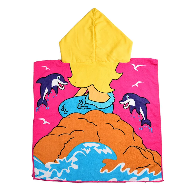 Serviettes De Bain Pour Bebe En Microfibre Imprimes De Dessin Anime Peut Etre Personnalisees A Capuche Pour La Plage Vente En Gros Nouveaute Buy Microfibre A Capuche Poncho Serviettes De Plage Pour Enfants Petite Serviette De Bain Personnaliser Logo