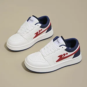 Made in China Women's Shoes Fashion Trend Sports Casual Shoes Student Campus Flat Large Size Board Shoes