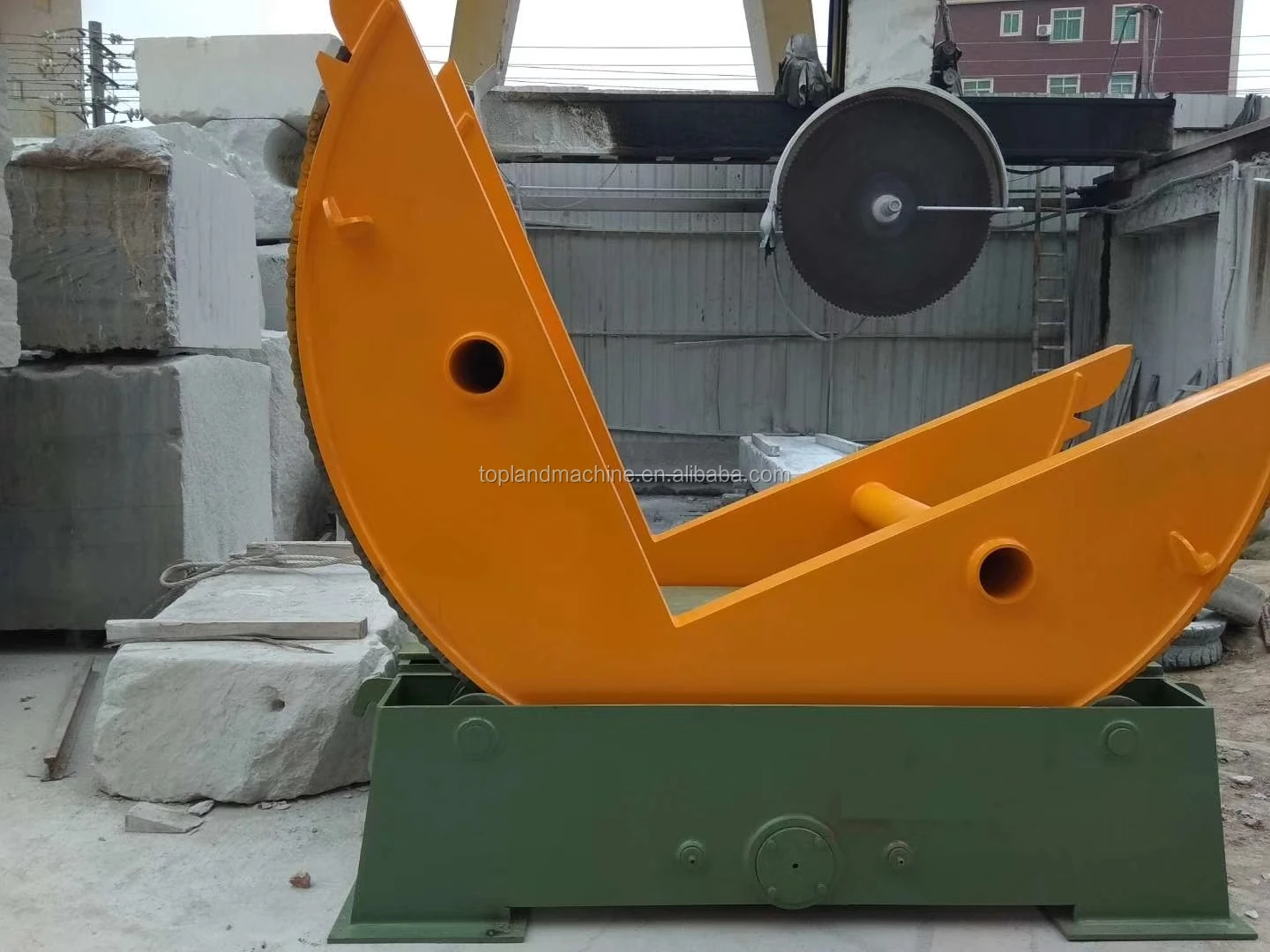 FSJ-50T каменный блок опрокидывая и компьютерным числовым программным управлением-камень оборот оборудование