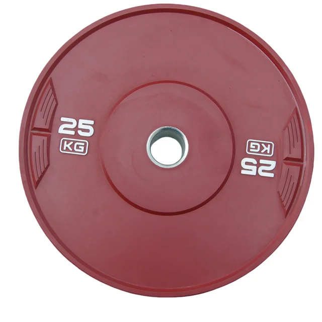 Waterproof and Natural Style China Metalline 25KG Bumper Plat with Bright Colors