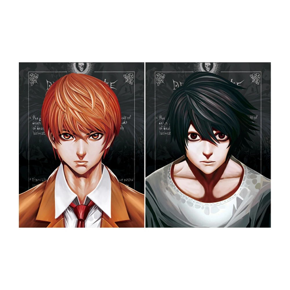 Athahdesigns Anime death-note-ryuzaki-yagami-lightWallpaper Paper Print -  Animation & Cartoons posters in India - Buy art, film, design, movie,  music, nature and educational paintings/wallpapers at