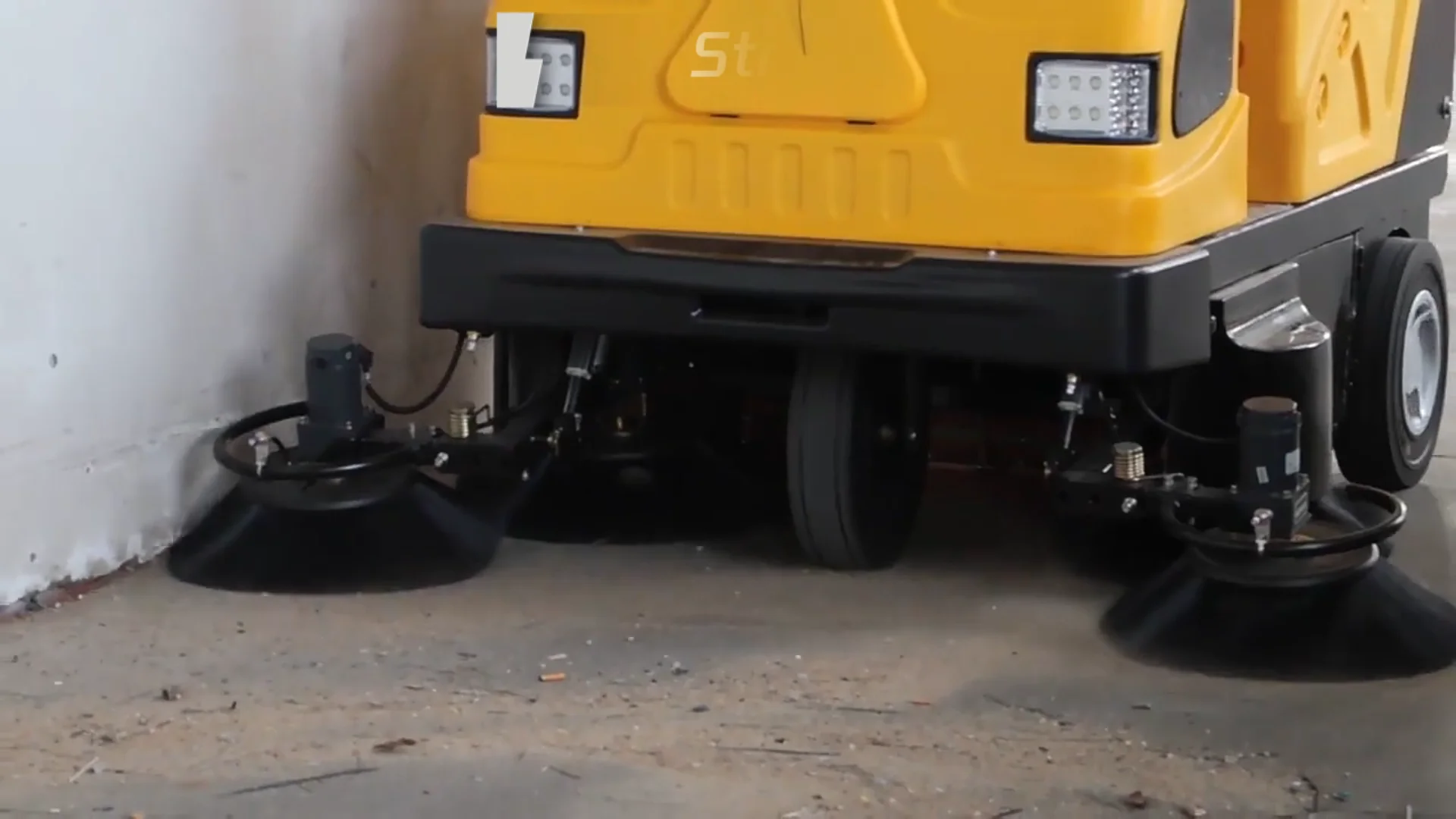 Everstar Sweeper Machine Cleaning Street And Factory Cleaning Equipment Garbage Sweeper For Sale