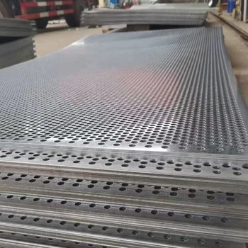 Copper/Stainless Steel Punched Mesh 304/316 Is Used For Food Machinery Processing Filtration Perforated Metal