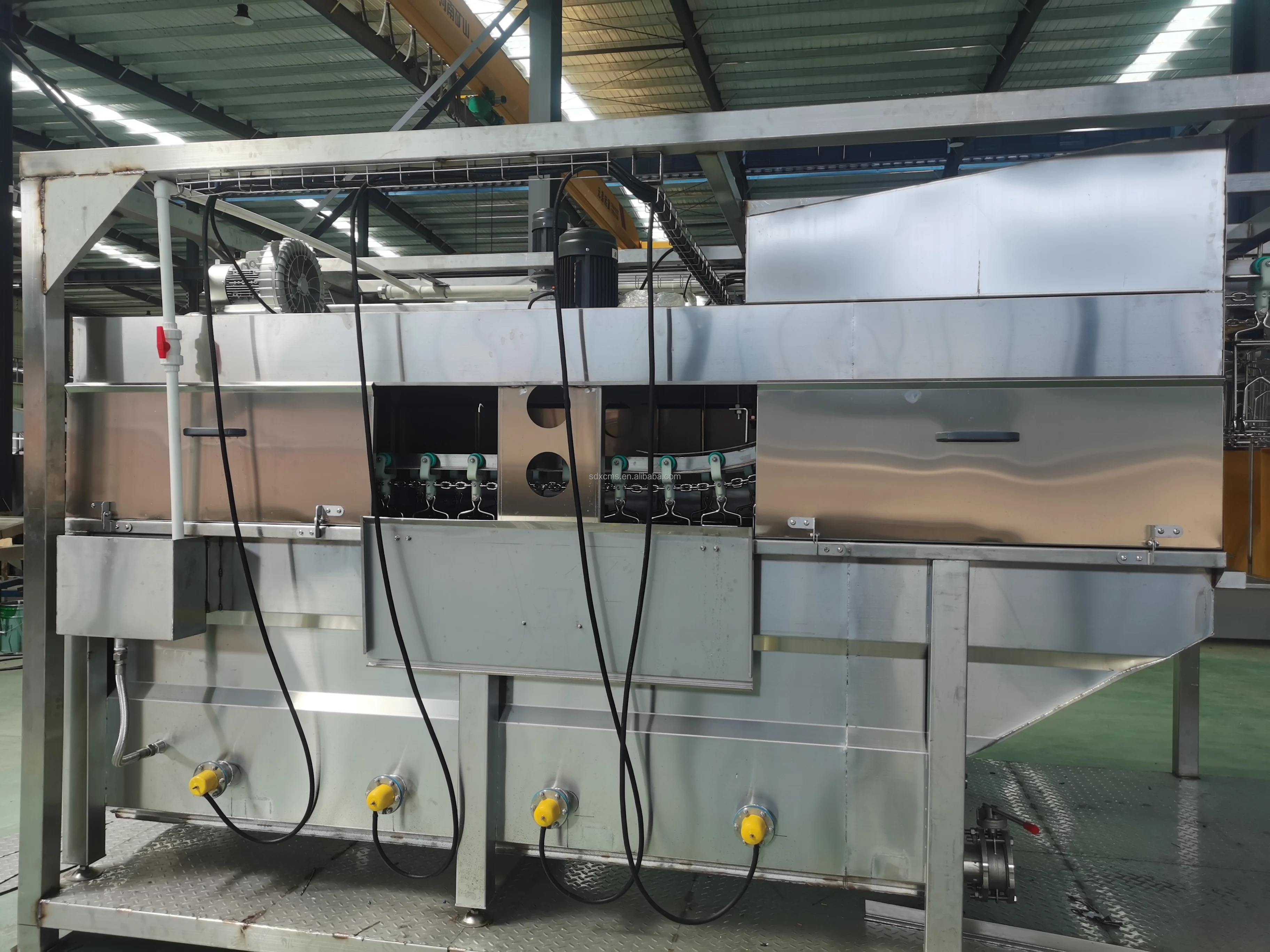 Halal Slaughter Machine Essential Equipment for Chicken Care New Type 300-1000bph Plucker Slaughtering Equipment Core Motor