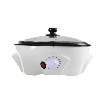 New Home Electric Drum Coffee Roaster Stainless Steel Bean Roasting Machine for Outdoor and Car Use