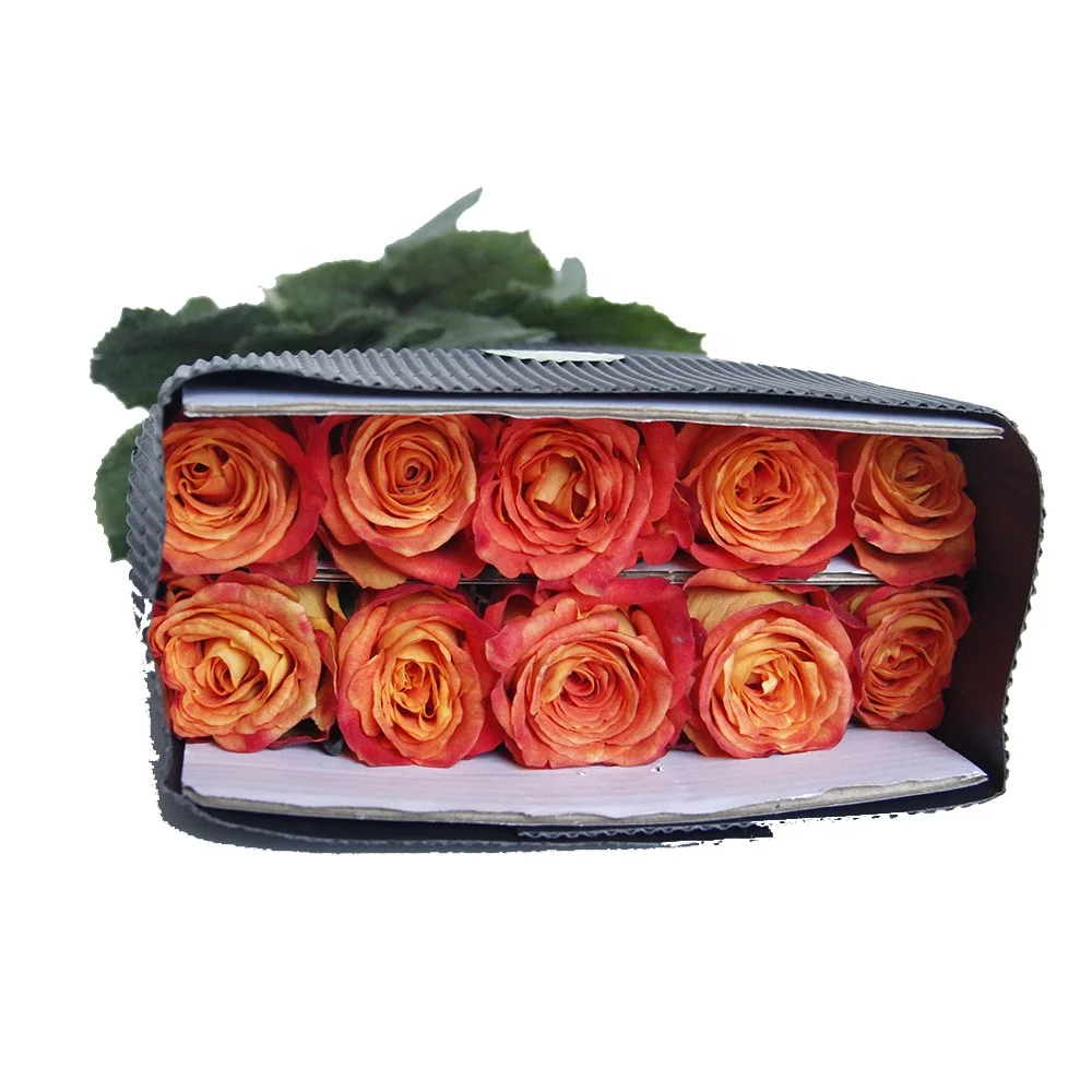 Ramo De Flores De Alta Calidad Para Decoración Del Hogar,Ramo De Flores De  Tallo Largo Naturales De Corte Fresco,Naranja Y Rosa,Para Boda Y Hogar -  Buy Rosas Frescas Del Corte,Jamaica Rose,Decoración De