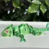 yellow-green lizard-eye color random