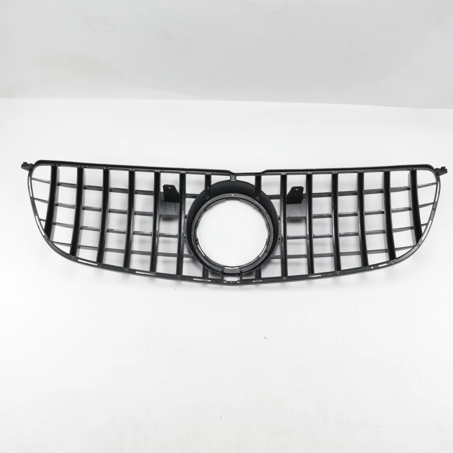 product tiypeor car black and silver honeycomb mesh grille for mercedes benz gls class x166 2016   2019 models abs material gt style-10