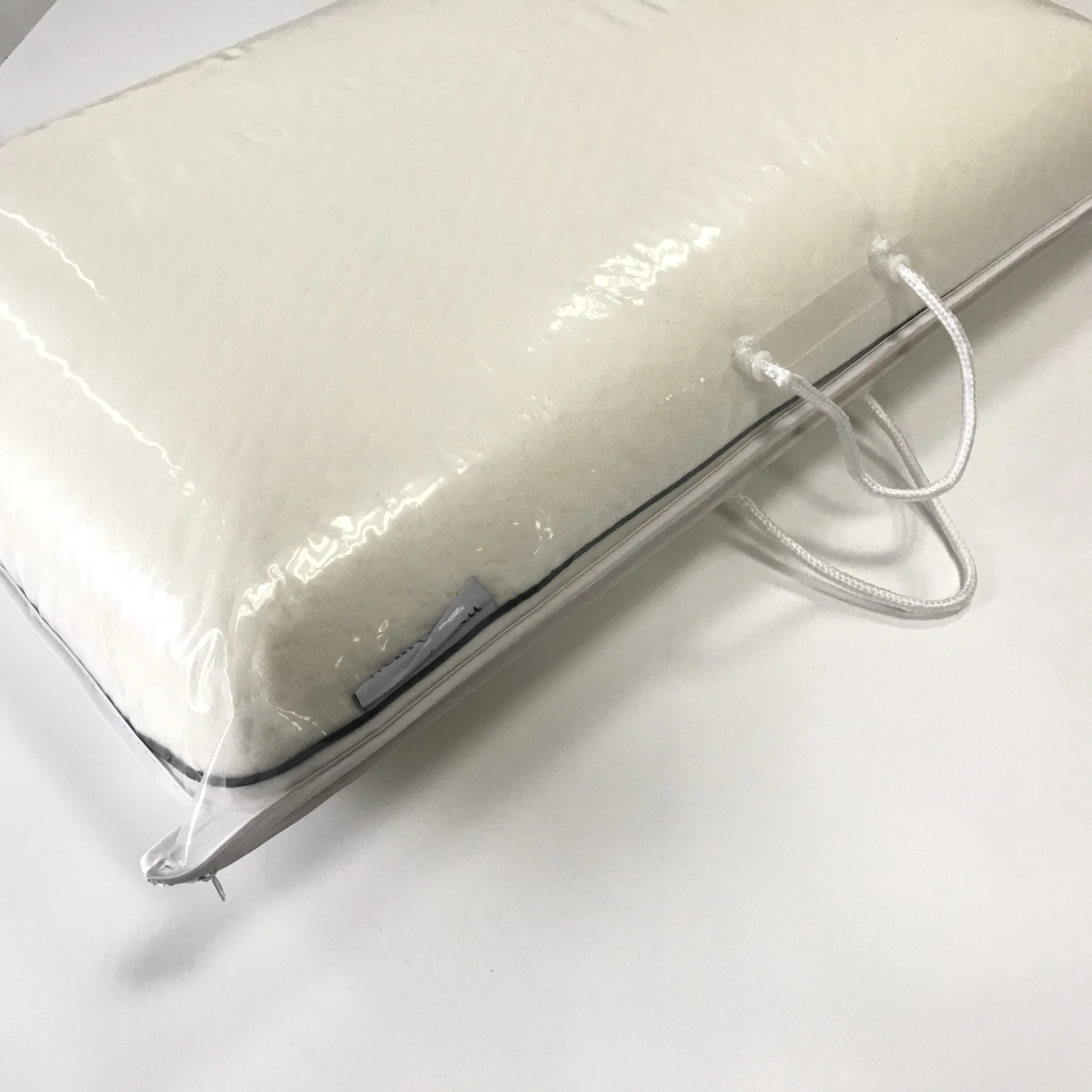 100 Breathable Cotton Standard Size Bed Pillows Pp Cotton Material