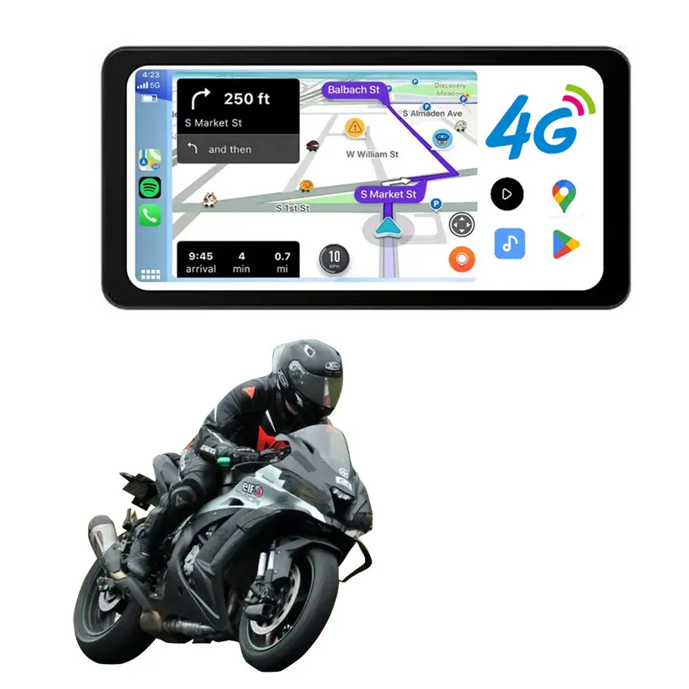 7-inch Motorcycle Navigator - Custom 6.3