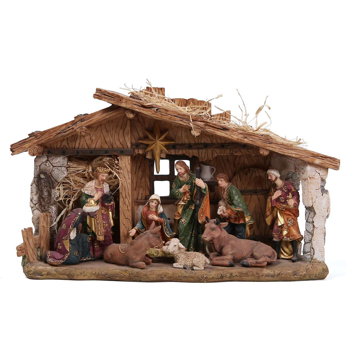 Catholic Religious Gift Christian Items Nativity Scene Set Baby Jesus