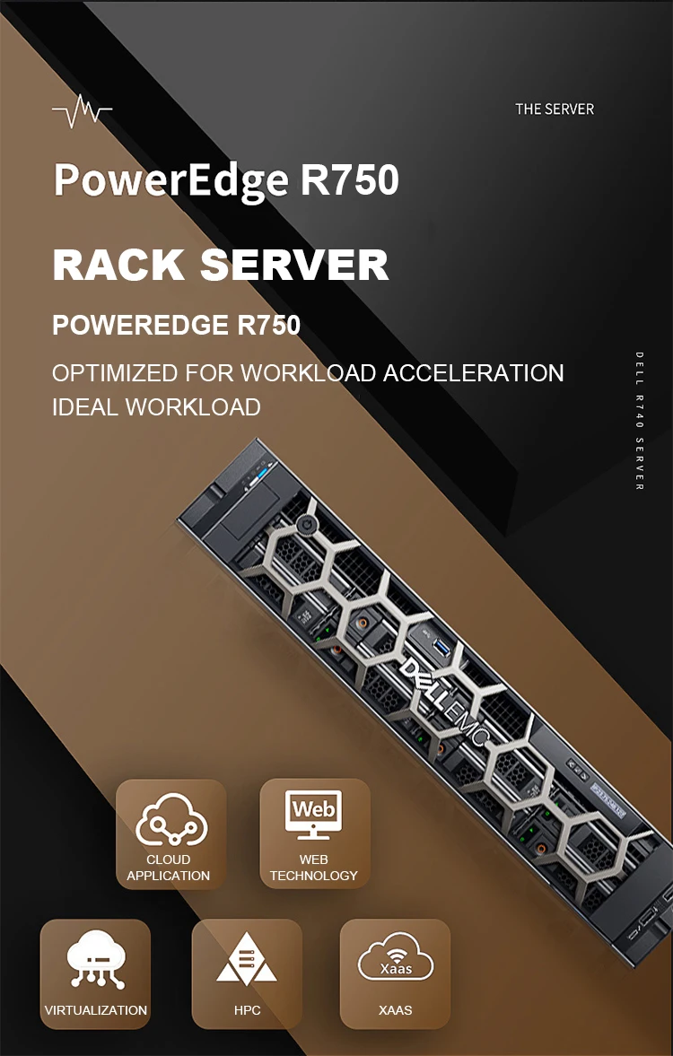 Dell Poweredge R750 - Enterprise Rack Server for Max Performance
