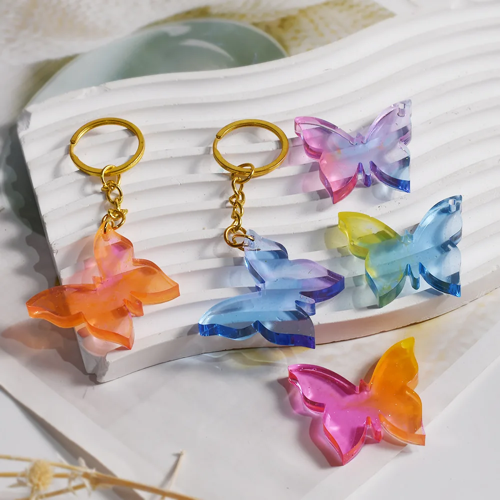 Butterfly Earring Silicone Mold DIY Craft Handmade Love Pendant Earrings Making Tools for Cake Tools factory