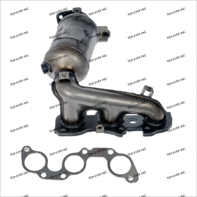 2002-2008 Front Catalytic Converter With Integrated Exhaust Manifold Compatible With Select Lexus Models
