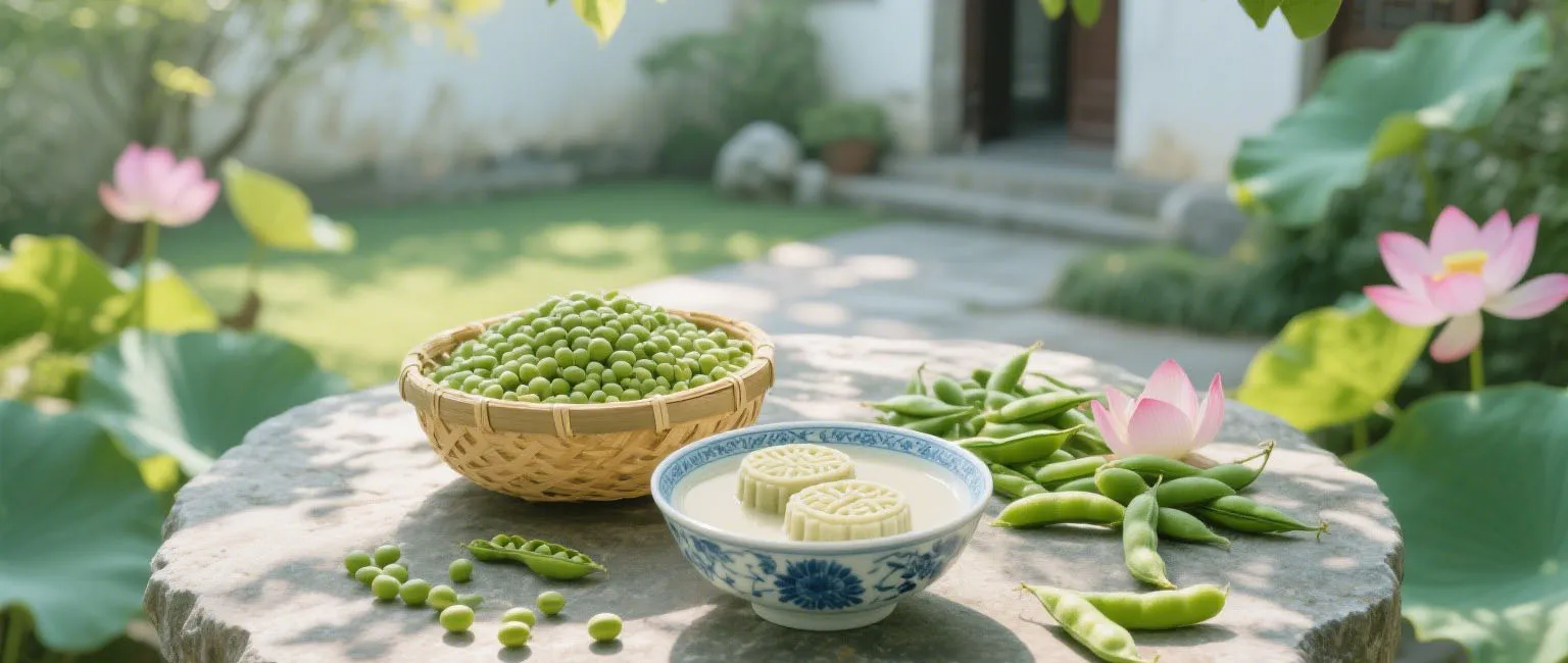 product best price high quality mung bean pure flavor powder-1