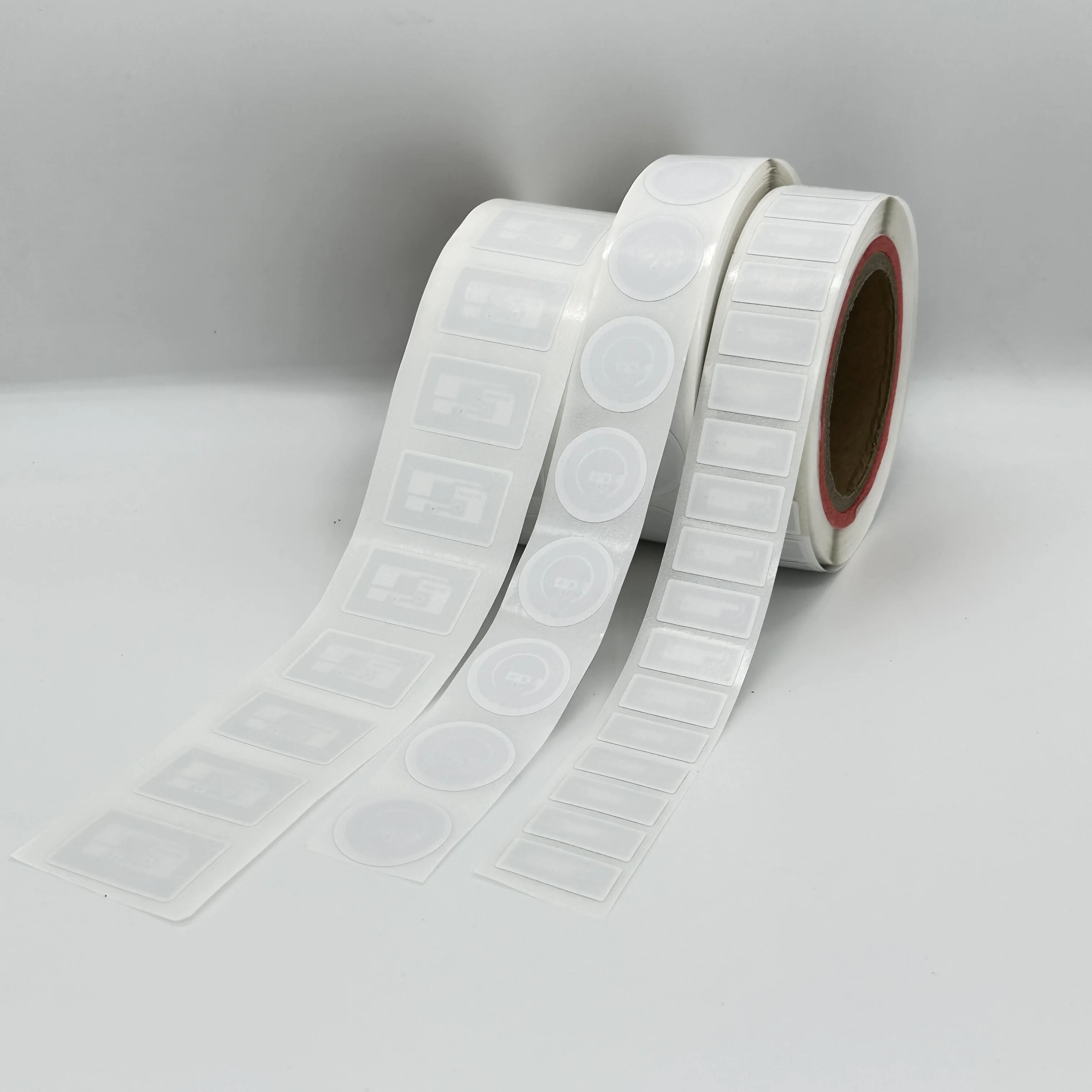 Free Sample Passive Rfid Sticker Label Tags Nfc Chip Fj 8213/8215/8216 ...