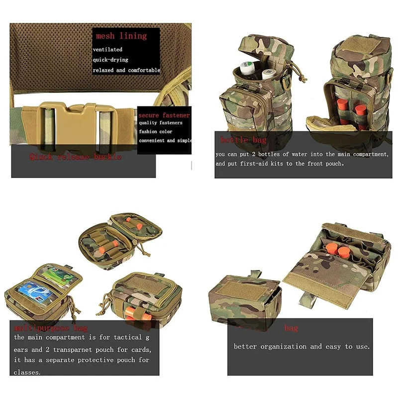 Adjustable Quick-release Buckle Hiking Camping Tactical Belt Sport Enthusiasts Multiple Tactical High Quality Duty Belts