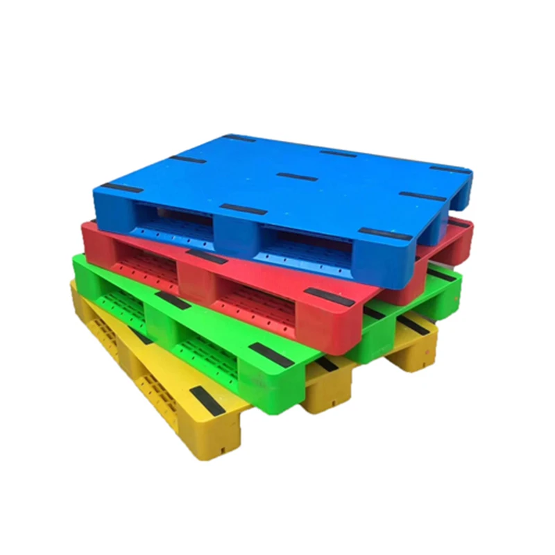 Customized 1200X1000 Heavy Load Plastic Pallets Stackable Hygienic Smooth Surface Plastic Pallet
