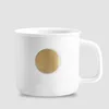 Matte white copper medal cup with free engraving