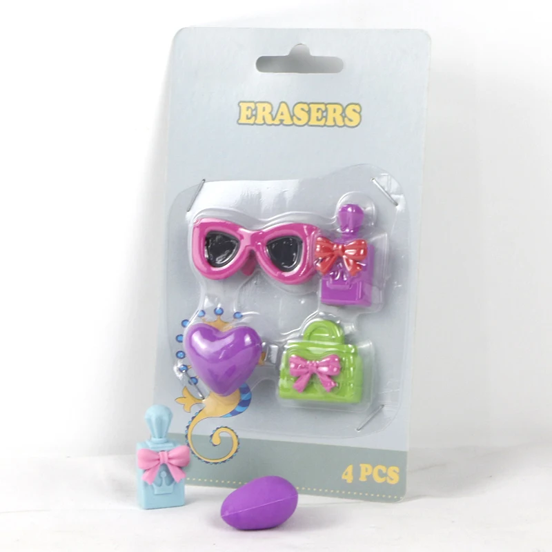 Soododo Print 3d Shaped Rubber Eraser Pencil Eraser Girl Eraser Buy