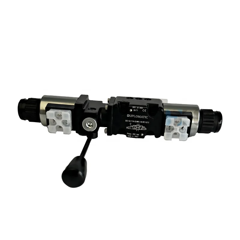 Duplomatic Manually Operated Electric Integrated Directional Control Valve DS3-S2/11N-D24WK1/CH/W7/A215 Hydraulic Solenoid Valve