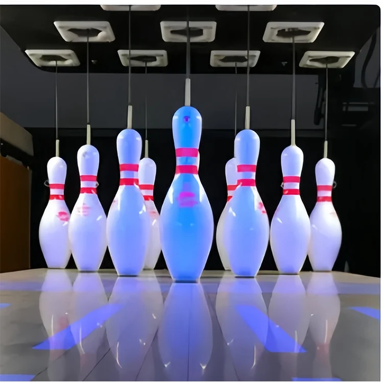 New High Quality China Manufacture String Bowling Entertainment Center Standard String Pins Bowling Lanes