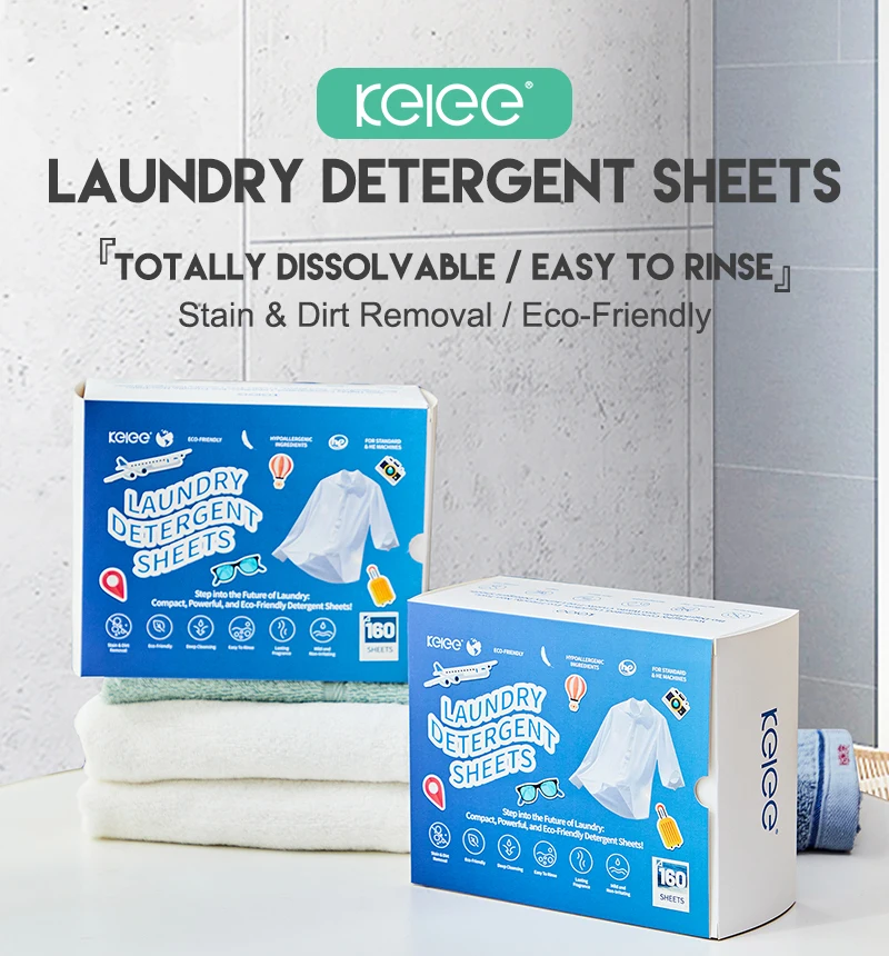 Lightweight Liquidless Laundry Soap Tablets Deep Cleaning Laundry