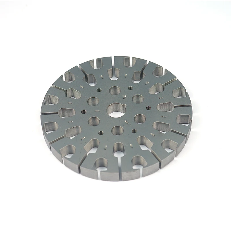 Customized Induction Asynchroous Ceiling Fan Motor Stator Rotor Silicon Steel Lamination Core Ceiling Fan Stamping