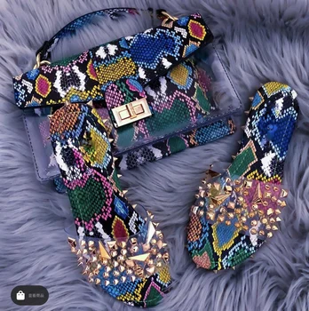 2022 new arrival summer slippers with women shoulder bags designer ladies purses famous brands slippers women handbags