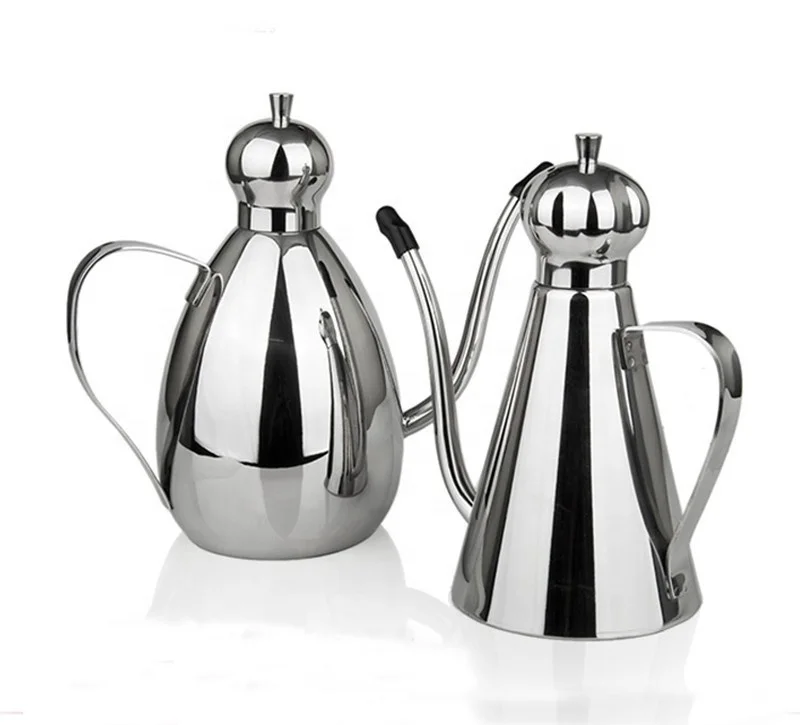 350ml Kitchen Appliance Olive and Cooking Oil Dispenser Ounces Stainless Steel Olive Oil Dispenser