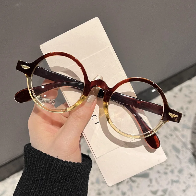 Pasadena Browline,Classic Wayframe Clear/Golden Sunglasses