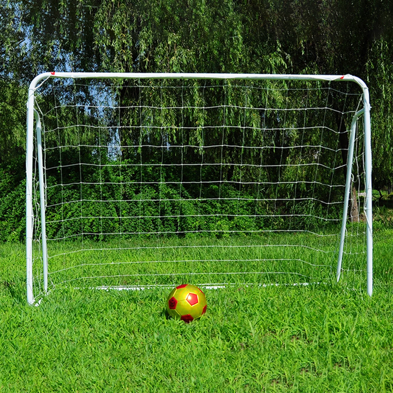 MOZURU 182CM Steel Soccer Goal