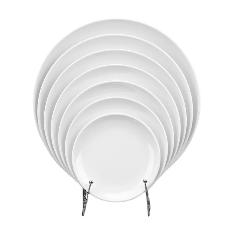 White Melamine Restaurant Plate Set Buy Melamine Plates Restaurant,Restaurant Plate,Restaurant