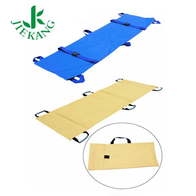 Professional Lightweight Hospital Medical Soft Carry Sheet Stretcher With Carrying Bag