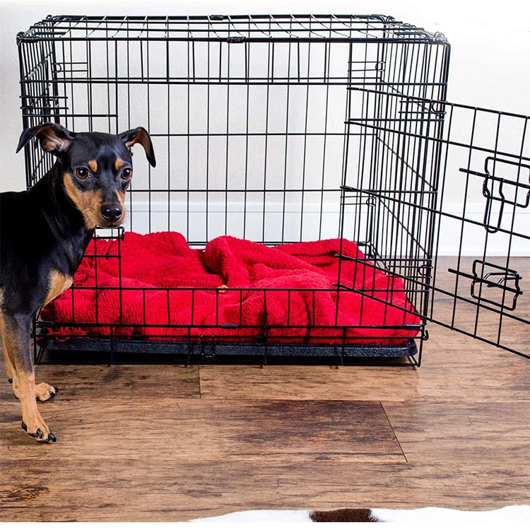 Stainless Steel Metal Luxury Small Collapsible Pet Display Dog Cages ...