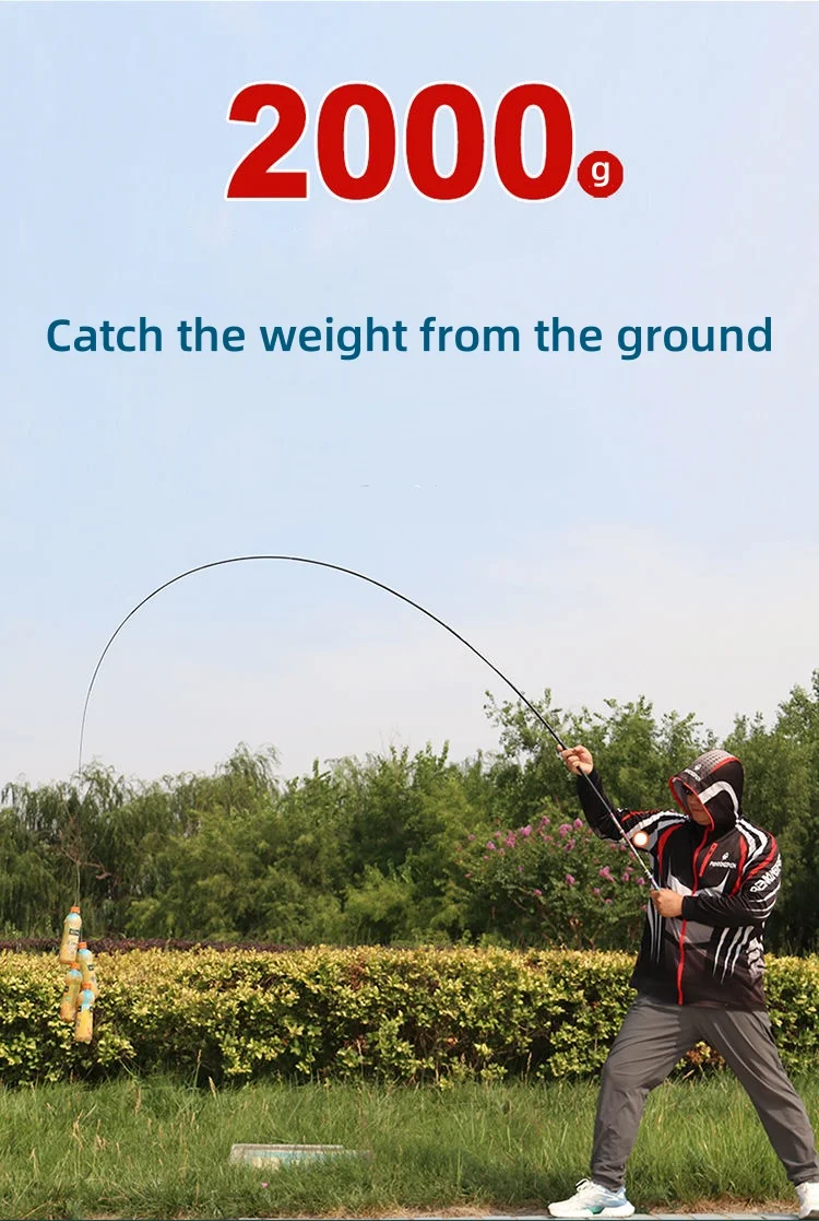 Best Quality Freshwater Hand Ultralight Technique Carbon Fiber Carp Telescopic Fishing Rods