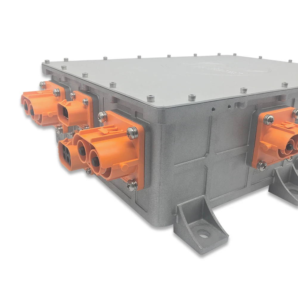 Dilong OBC DCDC PDU 3 in 1 Onboard Integrated Charger 6.6kW EV on Board Charger and 1.5kW DC DC Converter Combo Unit